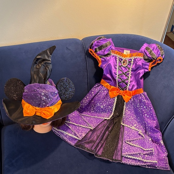 Disney Minnie Witch Costume for Kids - Sz 5/6 - Picture 2 of 9